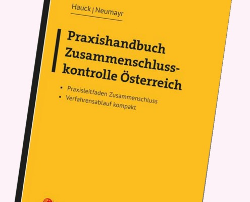 Cover Praxishandbuch Zusammenschlusskontrolle Österreich